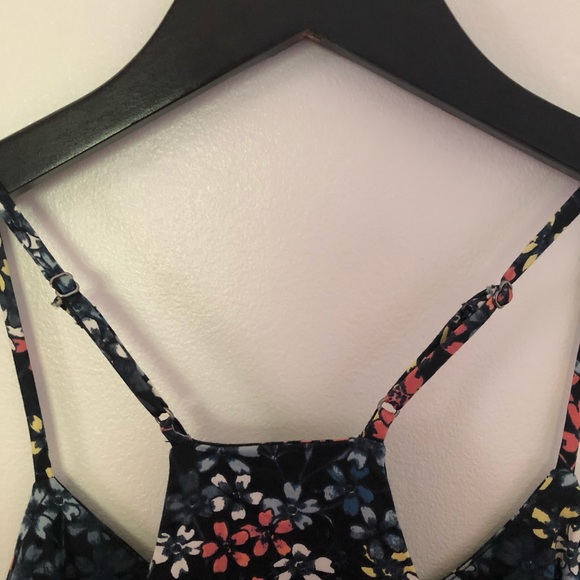 Banana Republic Floral Dress - Navy/Multi-color - Picture 4 of 5